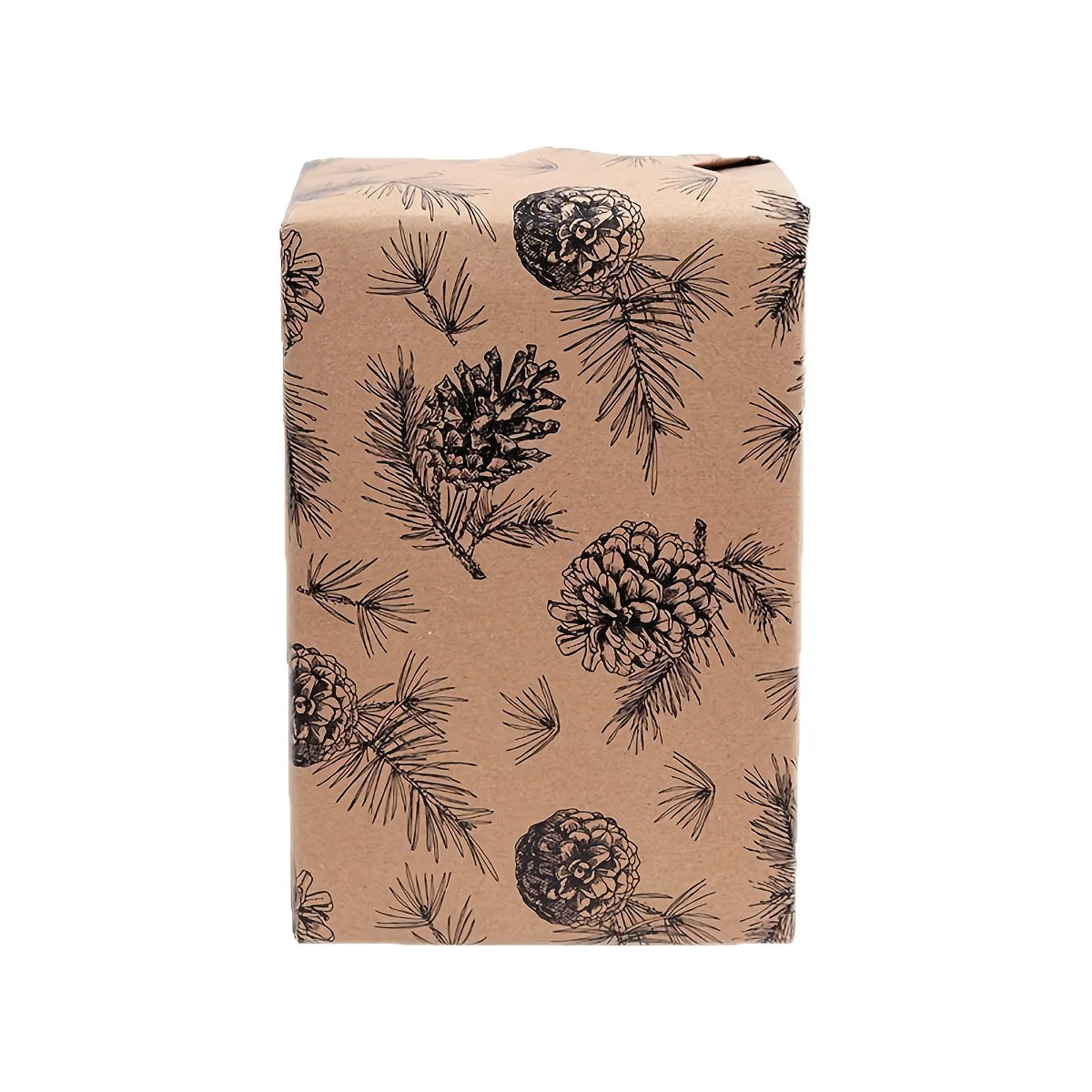 Rollo de papel de regalo, papel de diseño navideños