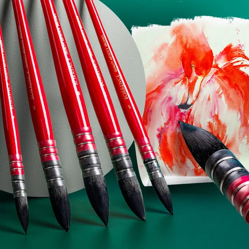 Borrence-pinceles  profesionales de acuarela, óleo, acrílico, Gouache