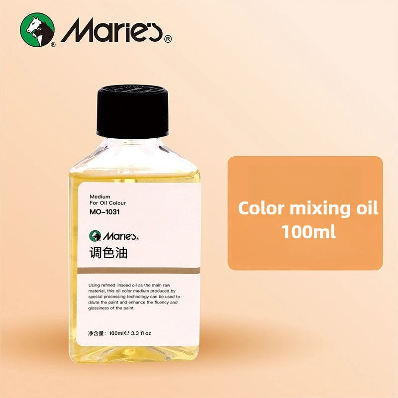Aceite tonificante, para adelgazar pintura al óleo, 100ml, líquido de limpieza, y tonificación