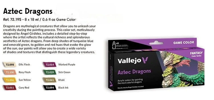 Pintura Vallejo a base de agua para modelos hechos a mano