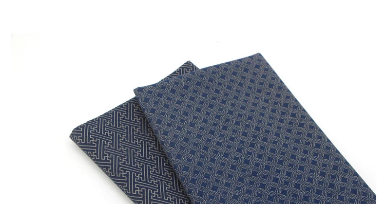 Telas de algodón puro azul marino de 110CM de ancho