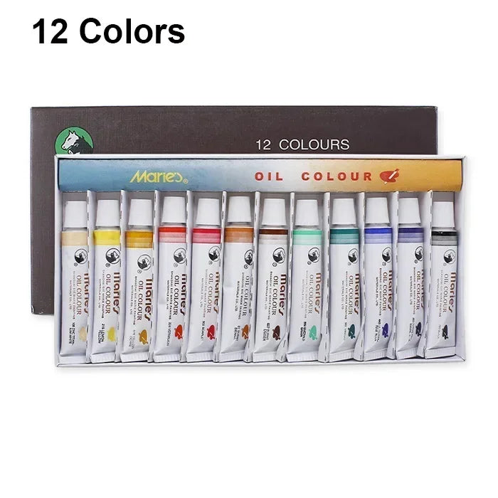 Maries 12/18/24 colores  de pinturas al óleo profesionales