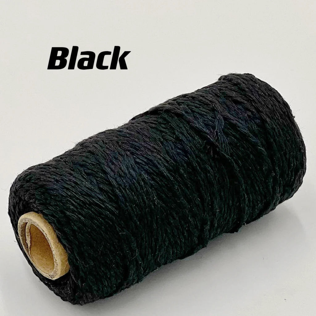 Cuerda de macramé de 2mm, hilo de yute suave, cuerda trenzada de colores para manualidades