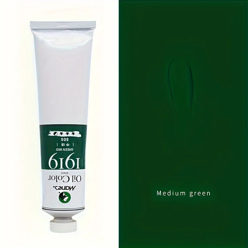 Pintura al óleo 170ML, diseñada específicamente para artistas, un solo tubo, adecuada para graffiti y pintura.
