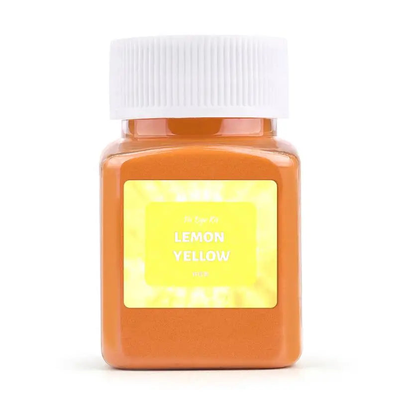 50 ml/botella de pigmentos en polvo para teñir telas