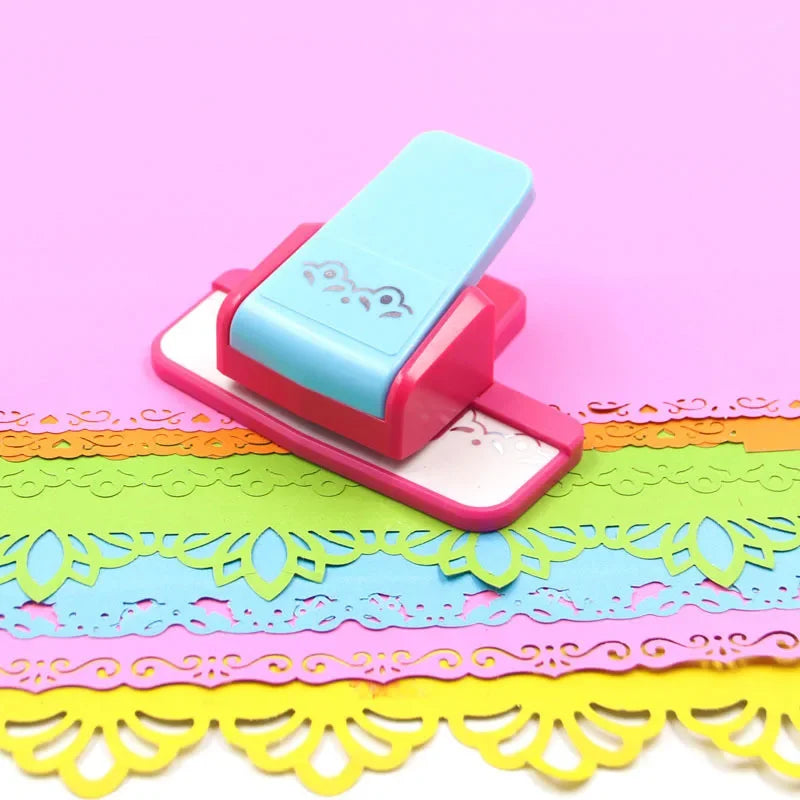 Cortador de papel en relieve de encaje decorativo para niños