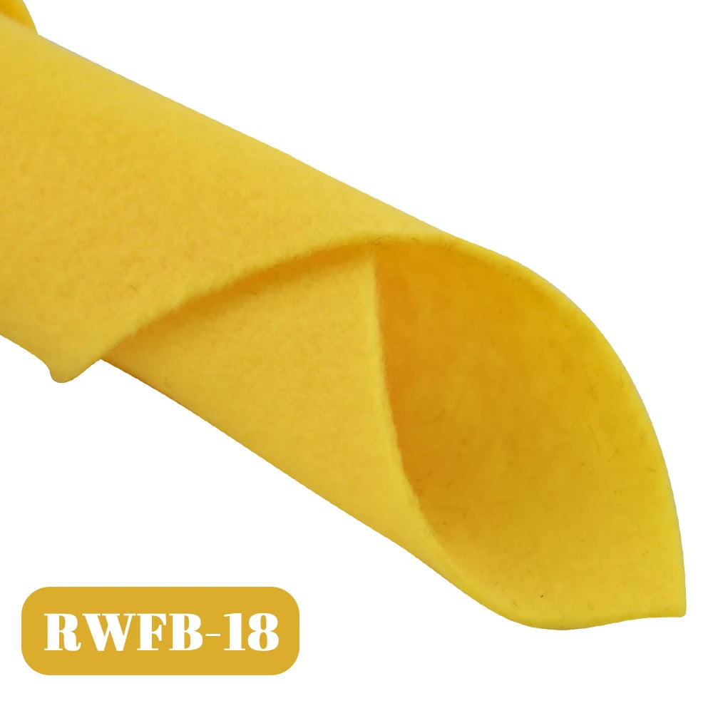 Tela de fieltro súper suave de 1,4mm de espesor, hoja no tejida de 30x30cm/20x90cm