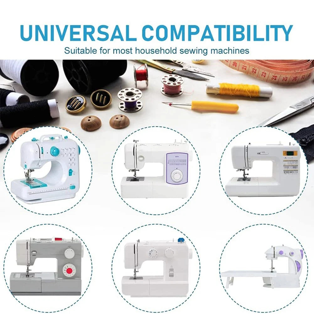 Agujas universales para máquina de coser, accesorios para máquina de coser, 60 piezas