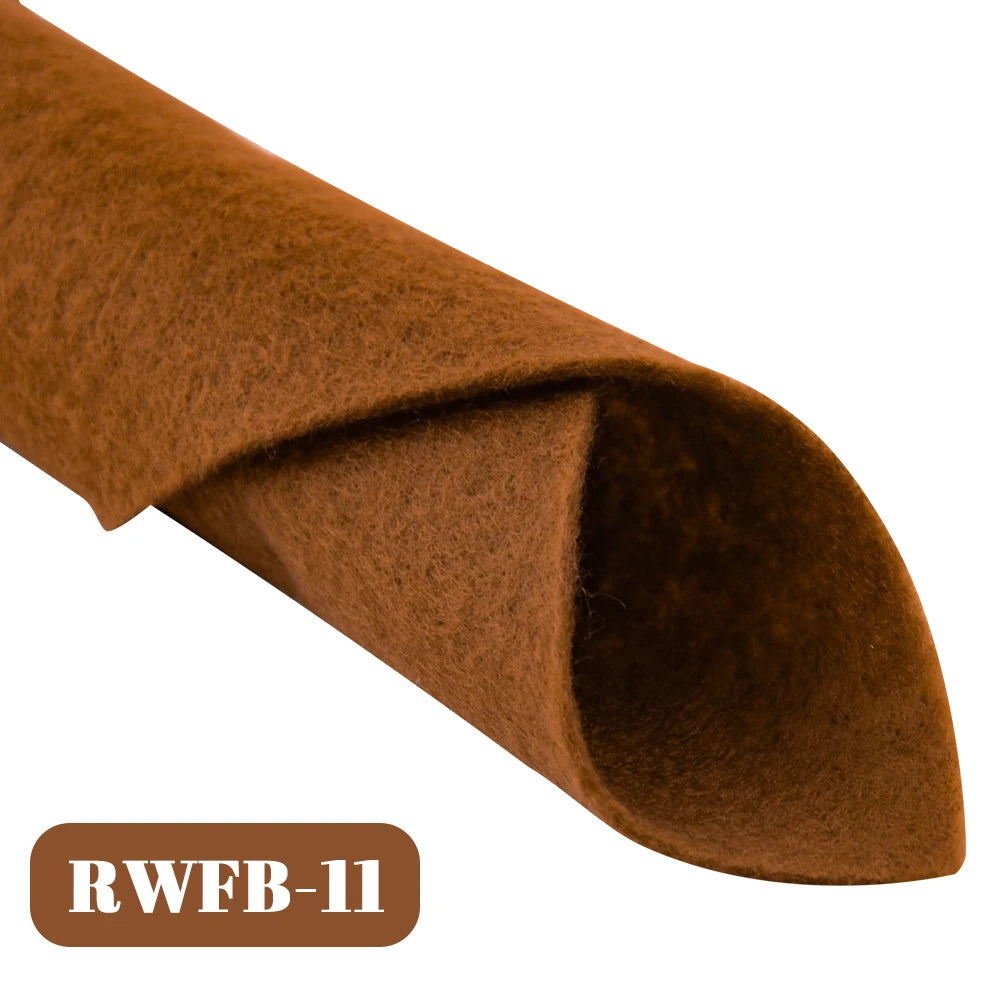 Tela de fieltro súper suave de 1,4mm de espesor, hoja no tejida de 30x30cm/20x90cm