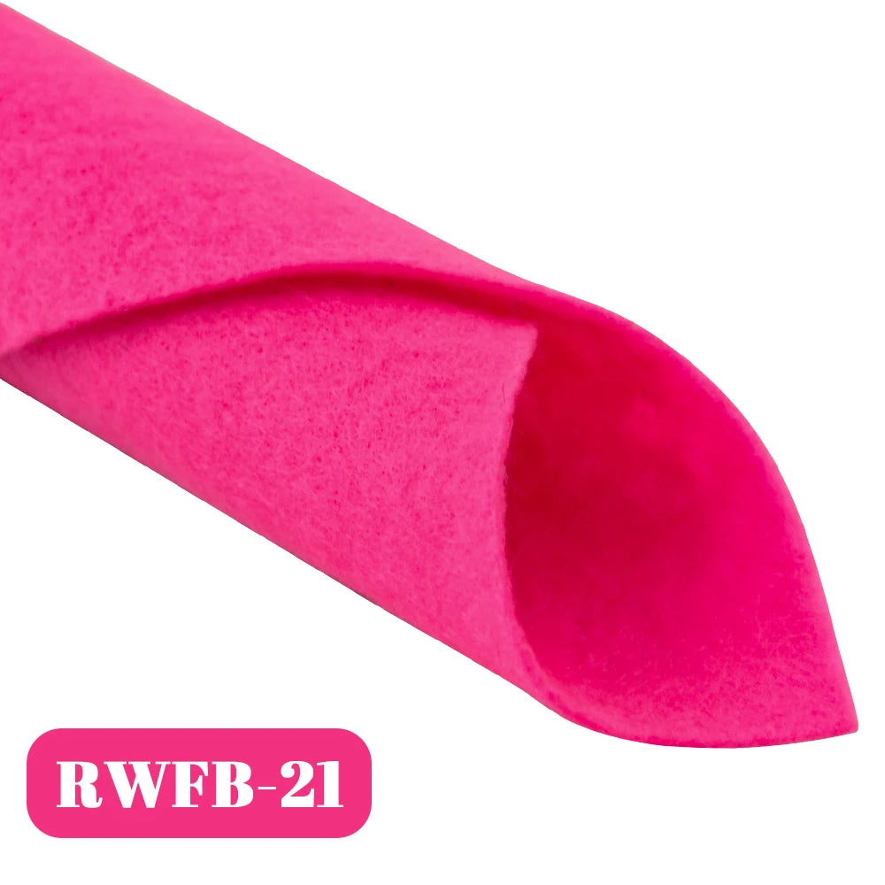 Tela de fieltro súper suave de 1,4mm de espesor, hoja no tejida de 30x30cm/20x90cm