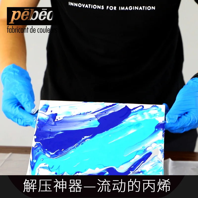 PEBEO experiencia de vertido, pintura acrílica líquida 118ml