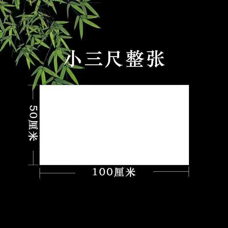 100 hojas de papel de arroz crudo, precio de fábrica, caligrafía gruesa,  de pintura china Xuan