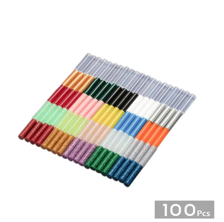 Wowstick-lápiz de pegamento eléctrico inalámbrico para manualidades, para pegamento de fusión en caliente recargable tipo C, 2000mAh, con 20 piezas