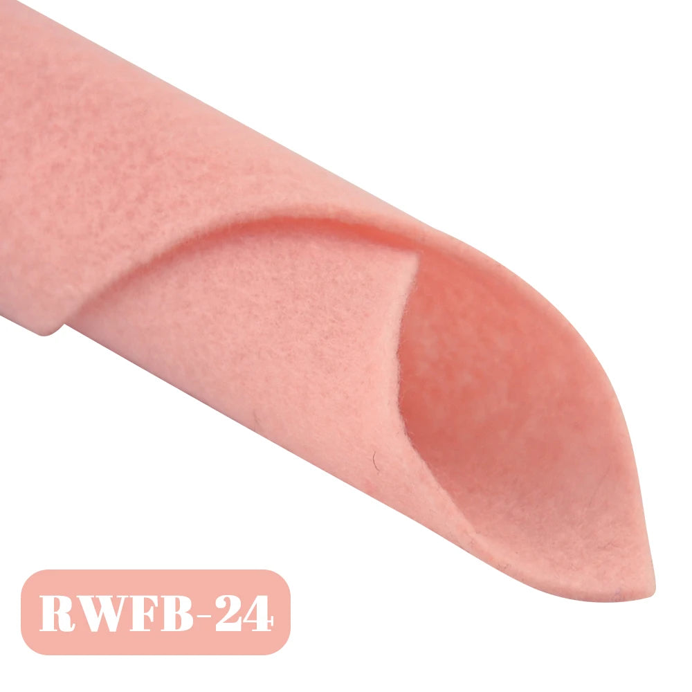 Tela de fieltro súper suave de 1,4mm de espesor, hoja no tejida de 30x30cm/20x90cm