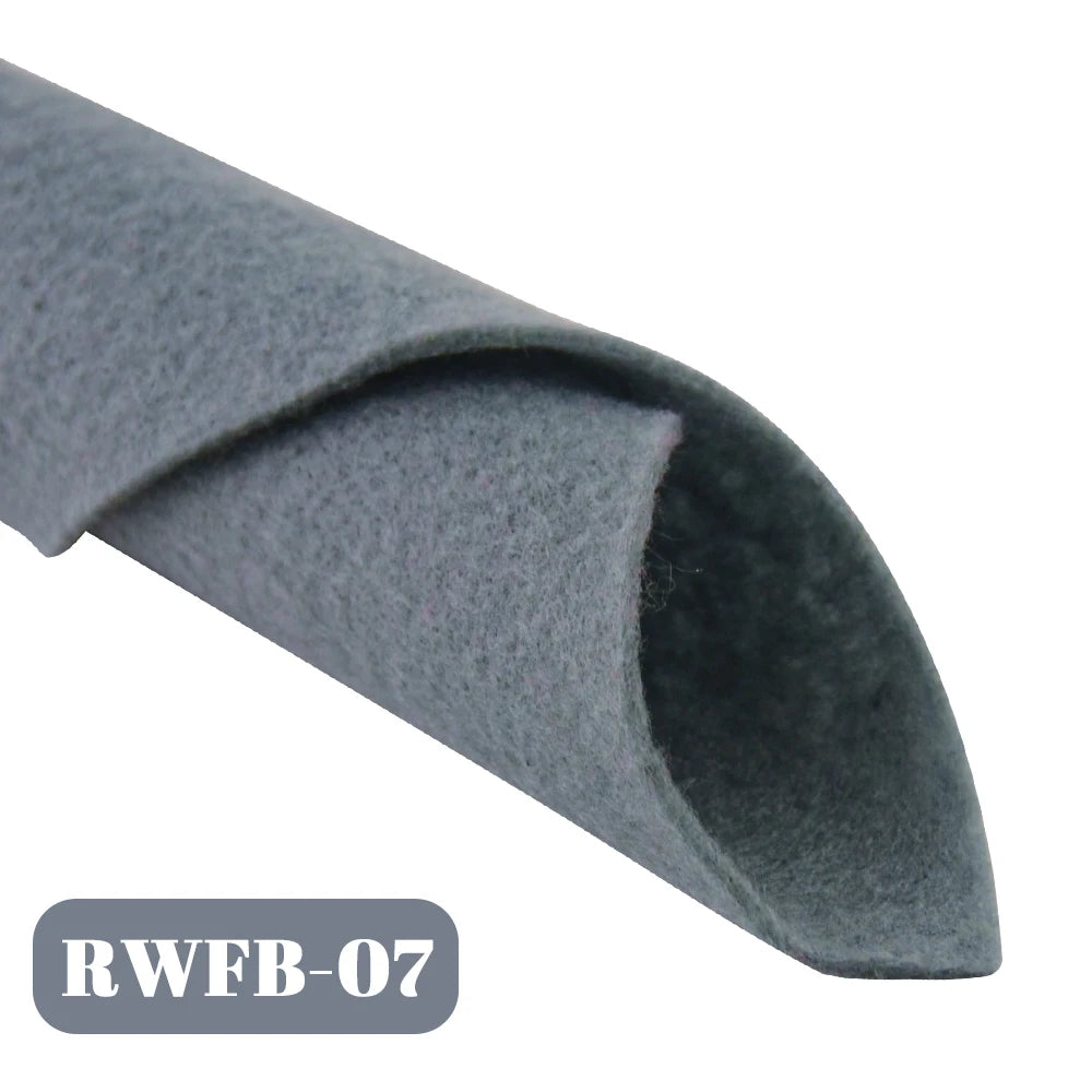 Tela de fieltro súper suave de 1,4mm de espesor, hoja no tejida de 30x30cm/20x90cm