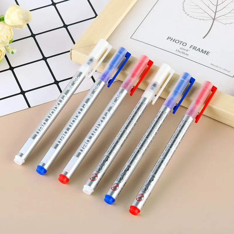 6 unids/set de rotulador mágico borrable con calor de gran capacidad, línea desaparece al planchar