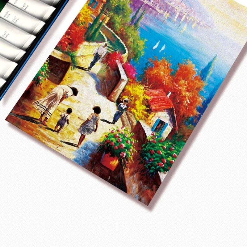 24 Colores Profesional Pintura óleo pintura pigmento dibujo
