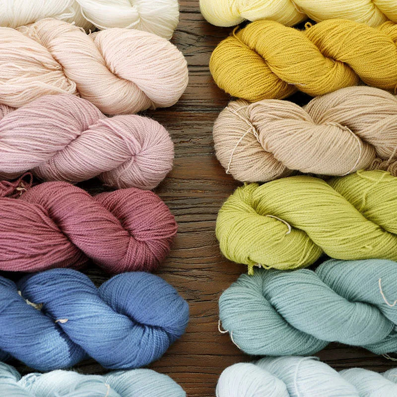 Lana 75% merino superfina 25% nailon de 100g/ovillo para tejer, 550M