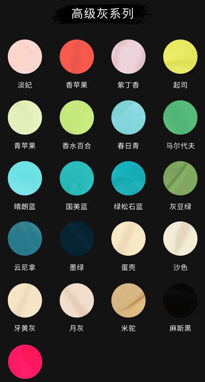 Bolsa de 100ML/48 colores, pintura acrílica, pintura de arte, Graffiti, etc.