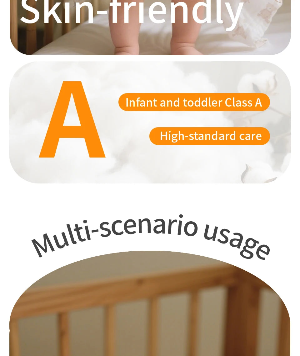 1 manta para recién nacidos, suaves, transpirables y acogedoras 100% Algodón