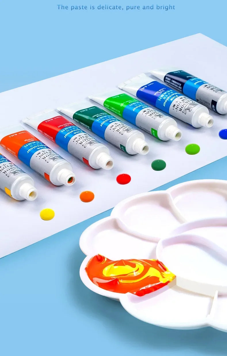 Winsor & Newton-Juego de acuarela fina, 12/18/24/36 colores, tubos de 10ml