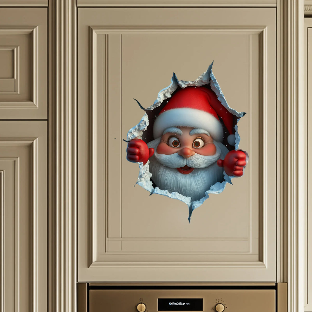 Adhesivo de Pared 3D de Navidad