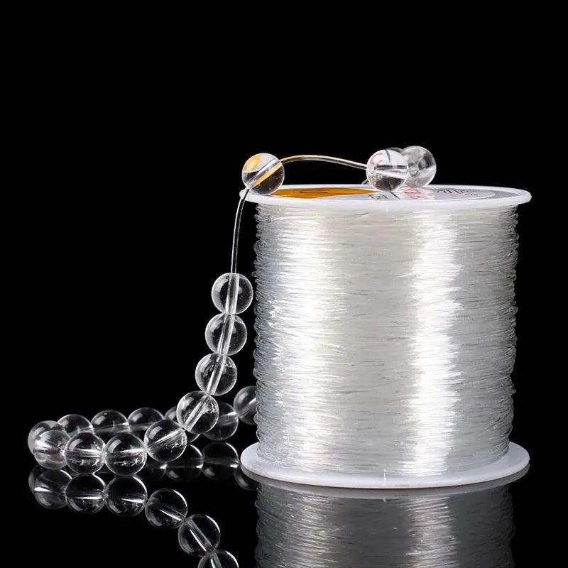 100m, hilo elástico, cordón para joyería