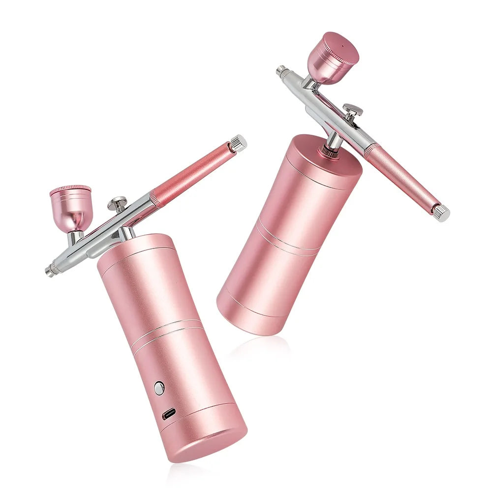 Aerógrafo portátil superior de 0,3mm con tubo de aire de 150cm, pulverizador de pintura para arte, pastelería, maquillaje, decoración de uñas, etc