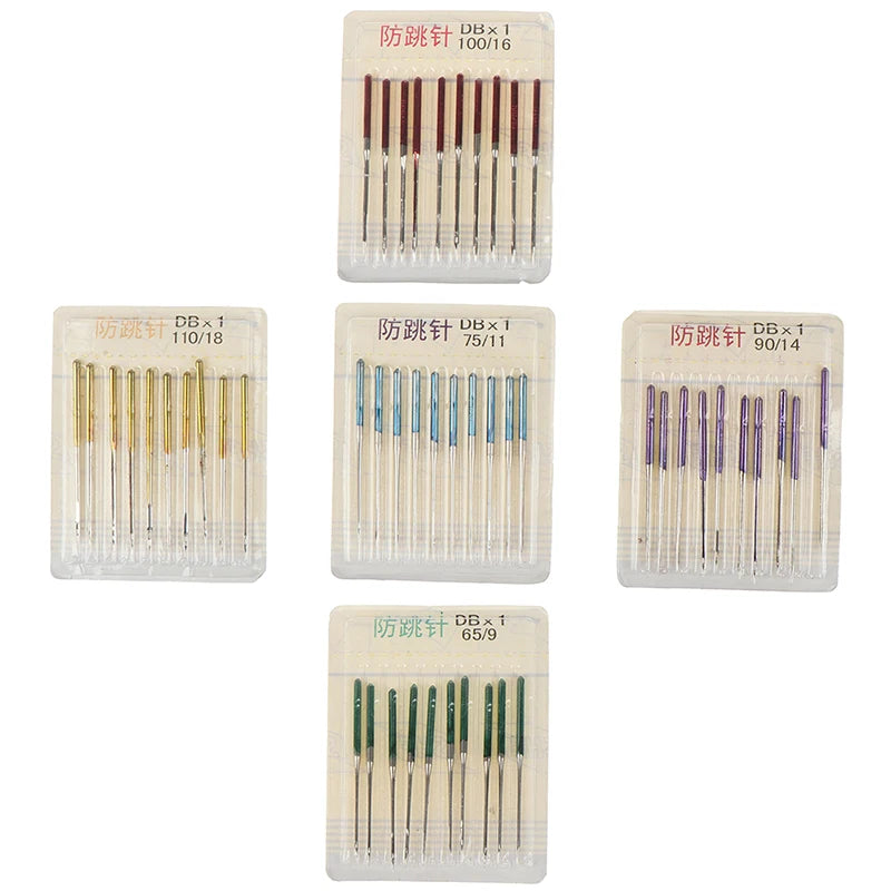 10 Uds.  Agujas de máquina de coser