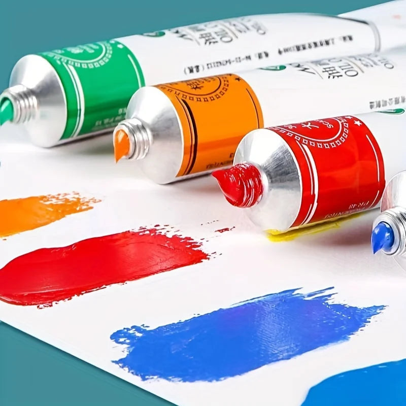 Pintura al óleo 170ML, diseñada específicamente para artistas, un solo tubo, adecuada para graffiti y pintura.