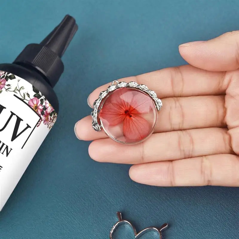 Resina epoxi de secado rápido, pegamento UV, transparente, endurecedor de Gel