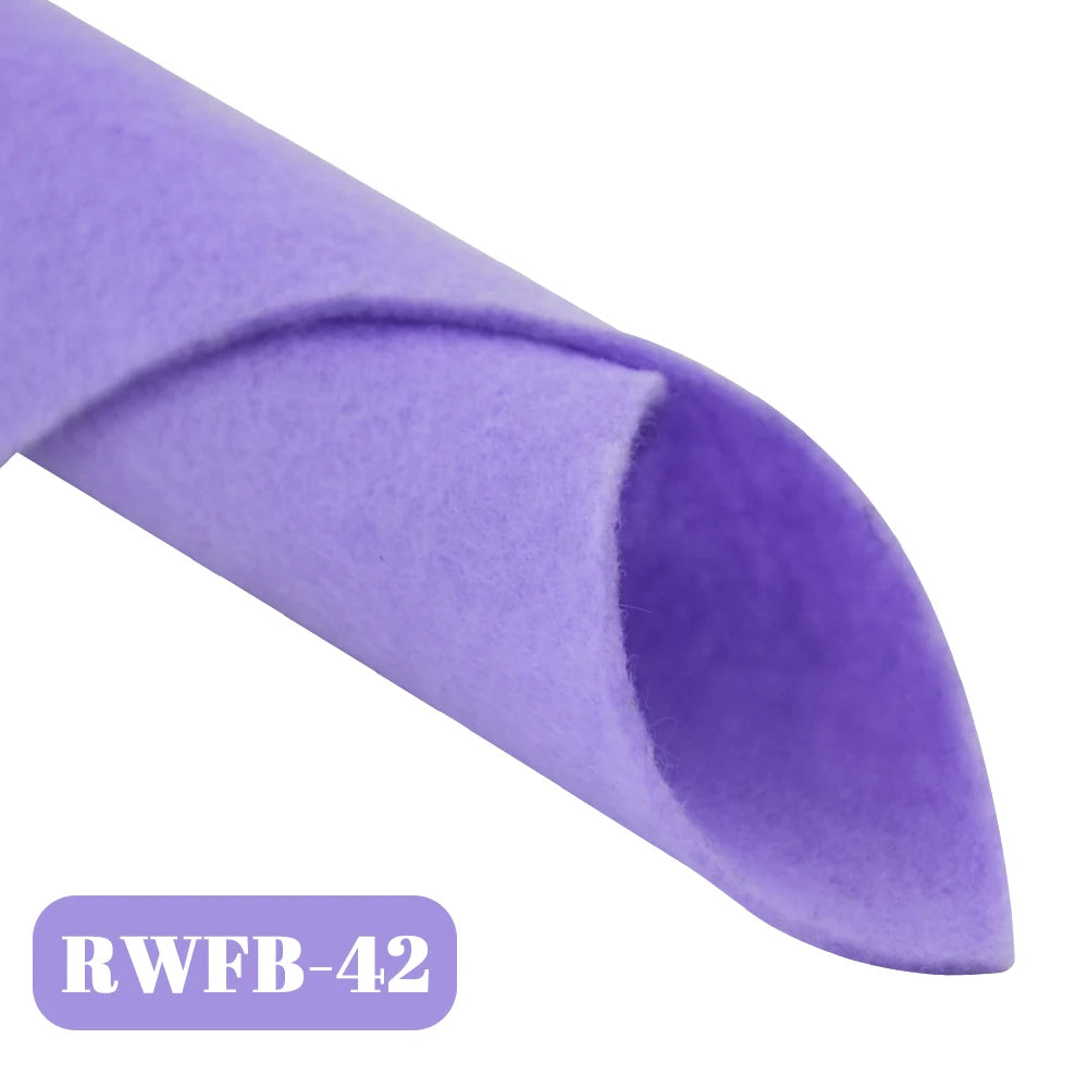 Tela de fieltro súper suave de 1,4mm de espesor, hoja no tejida de 30x30cm/20x90cm