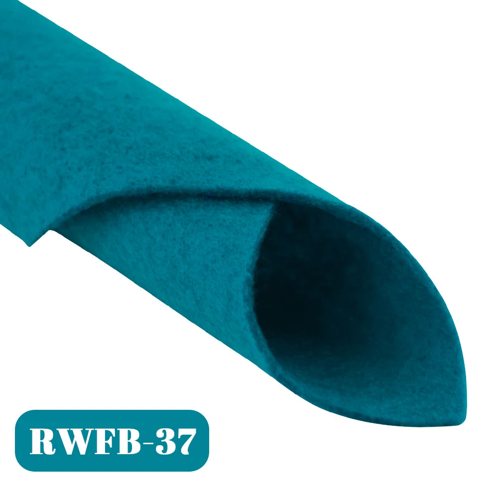 Tela de fieltro súper suave de 1,4mm de espesor, hoja no tejida de 30x30cm/20x90cm