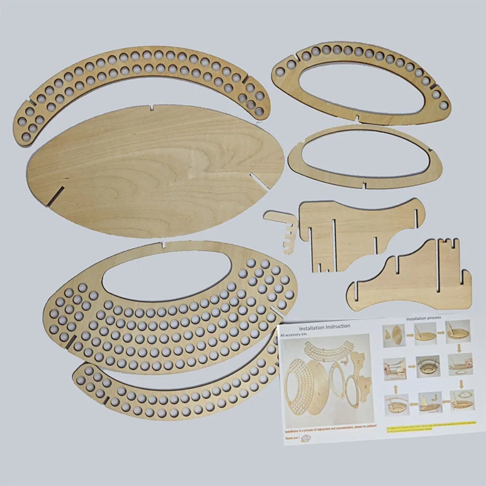 Soporte de Madera Premium para 67 Pinceles y lápices