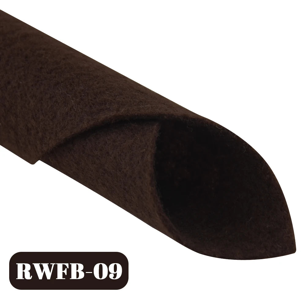 Tela de fieltro súper suave de 1,4mm de espesor, hoja no tejida de 30x30cm/20x90cm