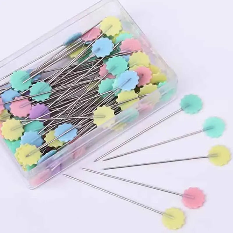 50 a 800 Alfileres de Acero Inoxidable para Costura