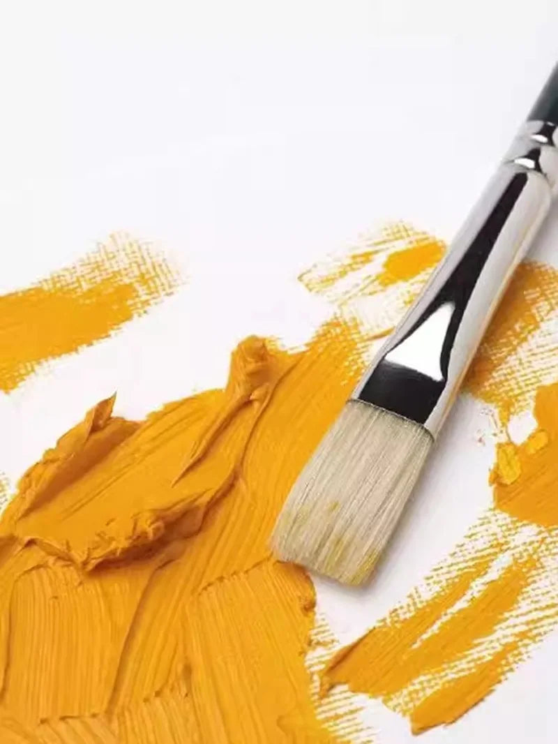 Pincel para óleo Winsor & Newton Winton, mango largo, paquete de 5