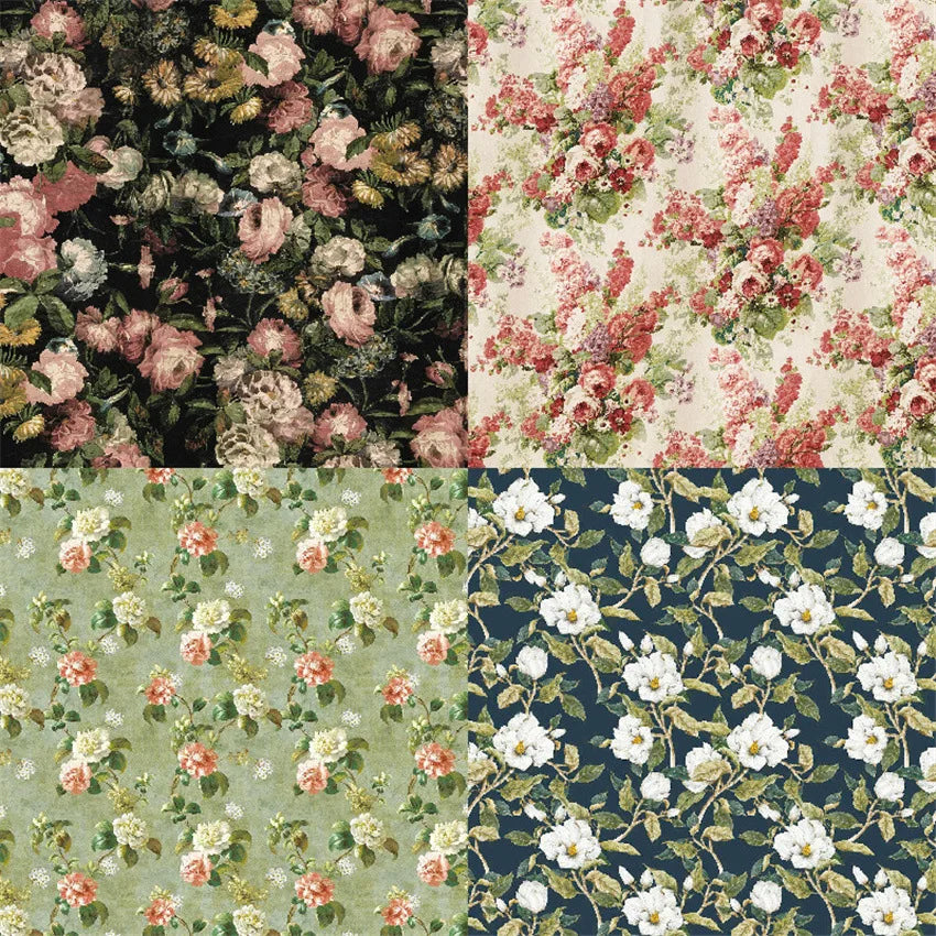 12 hojas de papel para álbum de recortes de 15x15cm