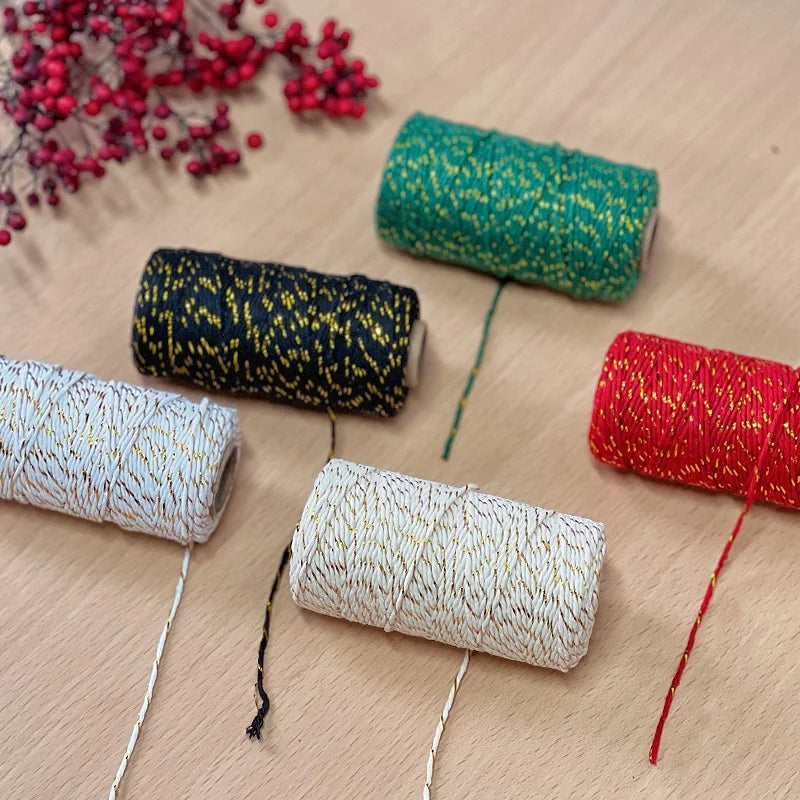 Cuerda de macramé de 2mm, hilo de yute suave, cuerda trenzada de colores para manualidades